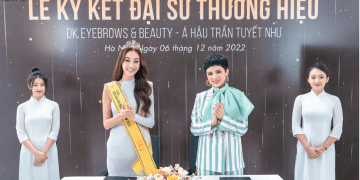 Ngày 6/12/2022, Á hậu Tuyết Như chính thức trở thành đại sứ thương hiệu của DK Beauty